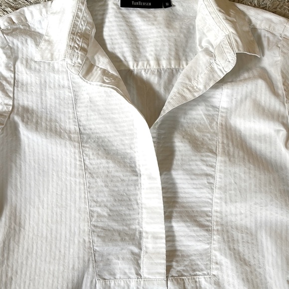 🍀3/50 VAN HEUSEN Cotton Fitted Shirt (M) - Picture 16 of 16